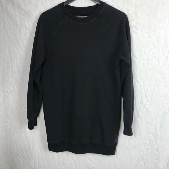 Aritzia - TNA Extra Long Sweatshirt Black Size XS - Picture 1 of 4